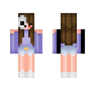 Evil Skull Girl | My Halloween Skin