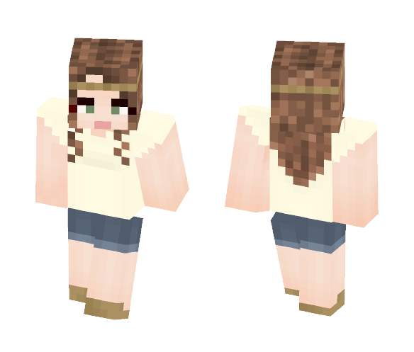 Download Free :AB: Lovely Female/ Girl Skin 01 Skin for Minecraft image 1 :AB: Lovely Female/ Girl Skin 01 - Girl Minecraft Skins - image 1