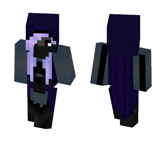 Dark Elf Assassin - Female Minecraft Skins - image 1