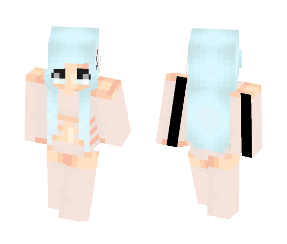 Skelleton holloween cutie - Female Minecraft Skins - image 1