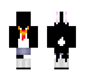 ~- Modern White Rabbit Skin Base -~ - Interchangeable Minecraft Skins - image 2