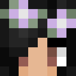 Purple Flowers - Female Minecraft Skins - image 3