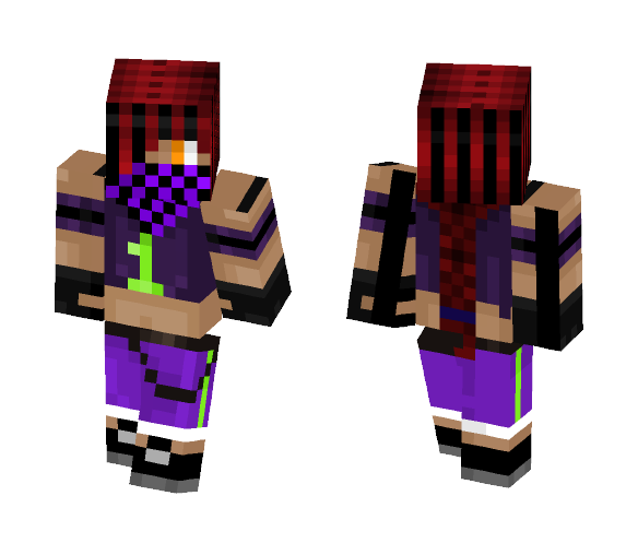 Download Free Gangster girl Skin for Minecraft image 1 Gangster girl - Girl Minecraft Skins - image 1