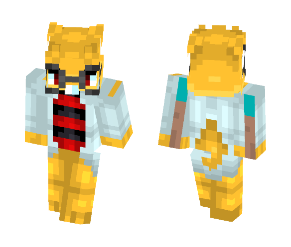 Underfell - Alphys - Female Minecraft Skins - image 1
