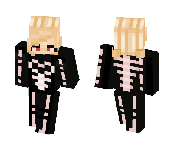 spOoky sCary skeleTonS - Female Minecraft Skins - image 1