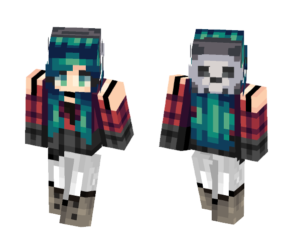 SkyWars Fan - Female Minecraft Skins - image 1