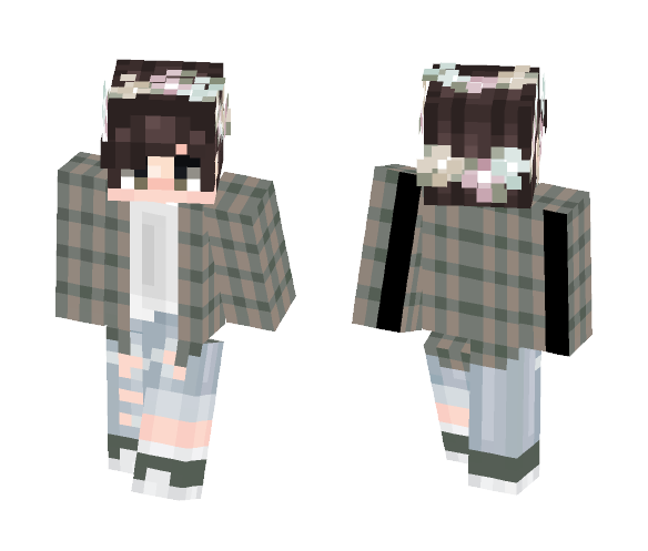 Cute Tumbrl Boy// _LostGirlDream_ - Cute Girls Minecraft Skins - image 1