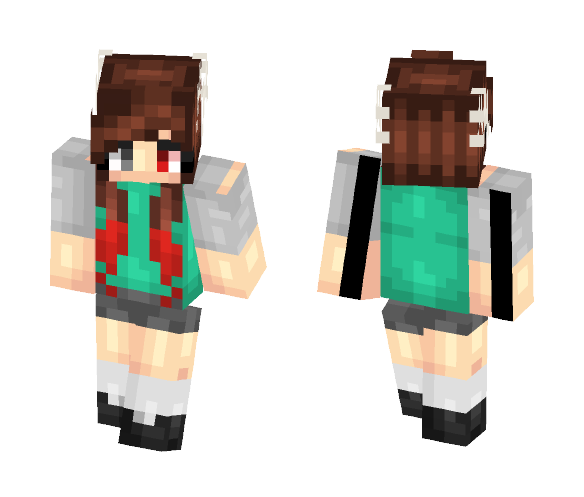 Im Kinda Ded ~Amelia - Female Minecraft Skins - image 1