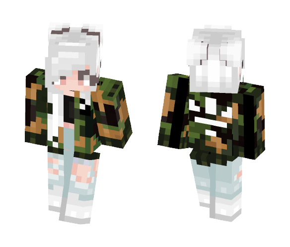 Personal OC |PeculiarOptic ♥ - Female Minecraft Skins - image 1