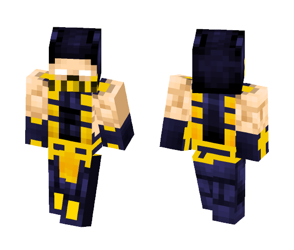 scorpion Mortal Kombat 4 - Mortal Kombat Minecraft Skins - image 1