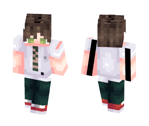 Hajime Hinata - Male Minecraft Skins - image 1