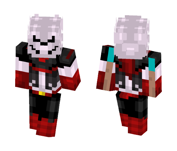 Underfell - Papyrus - Male Minecraft Skins - image 1