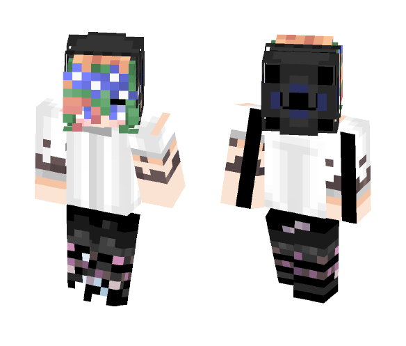 Download Free Digital Error Skin for Minecraft image 1 Digital Error - Interchangeable Minecraft Skins - image 1