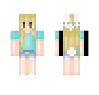 Blue Bunny Girl