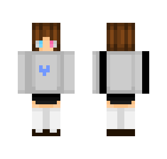 But Where's YOUR heart? (OC- Ellie) - Female Minecraft Skins - image 2