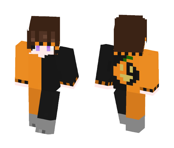 Emolox Halloween version!!! - Halloween Minecraft Skins - image 1