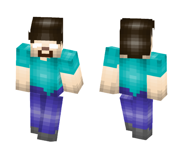Herobrine (1.8) (Detailed) - Herobrine Minecraft Skins - image 1