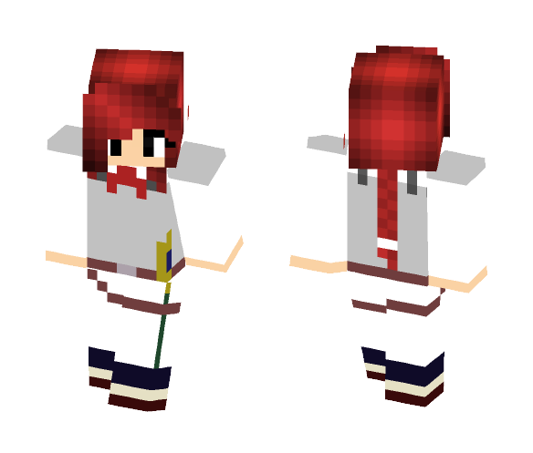 Erza Scarlet (young) - Female Minecraft Skins - image 1