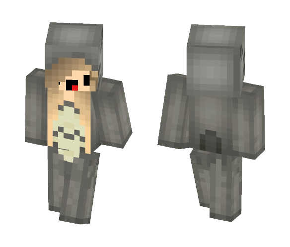 Totoro Chibi - Female Minecraft Skins - image 1