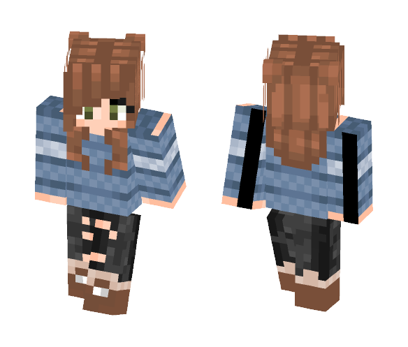 Winter Teen - Female Minecraft Skins - image 1