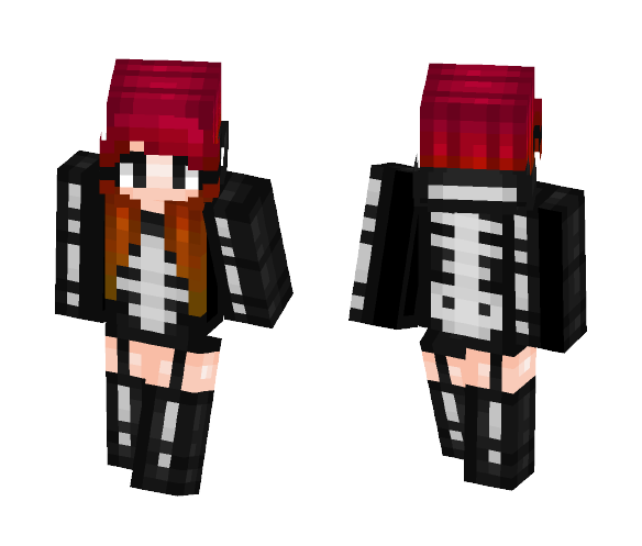 Download Free Halloween Hearts Skin for Minecraft image 1 Halloween Hearts - Halloween Minecraft Skins - image 1