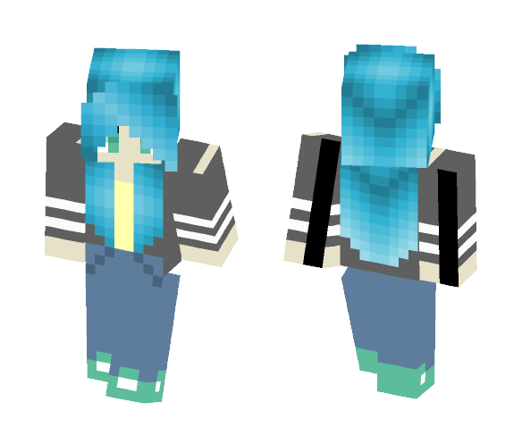 Download Free Cool Teen Girl Skin for Minecraft image 1 Cool Teen Girl - Girl Minecraft Skins - image 1