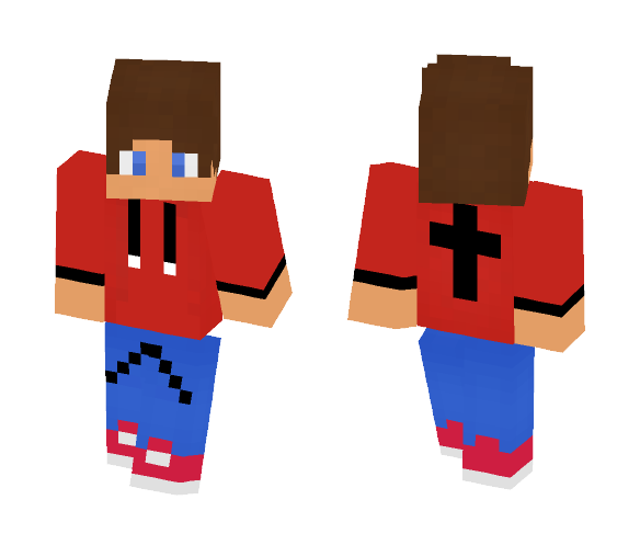 Christian sweatshirt boy - Boy Minecraft Skins - image 1