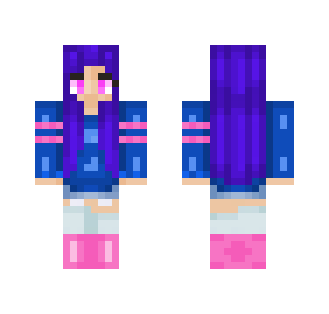 Blue Kawaii girl