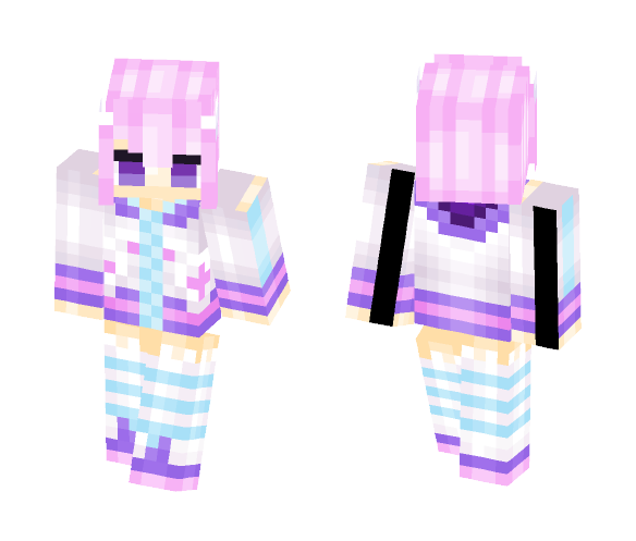 Neptune (HyperDimension Neptunia) - Female Minecraft Skins - image 1