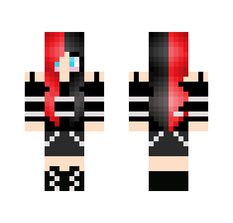 Gothic Gamer Girl - Girl Minecraft Skins - image 2