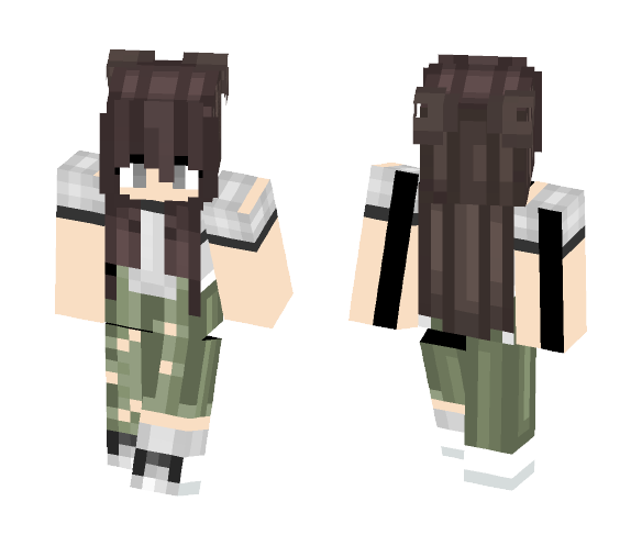 Download Free Tumblr Girl Skin for Minecraft image 1 Tumblr Girl - Girl Minecraft Skins - image 1