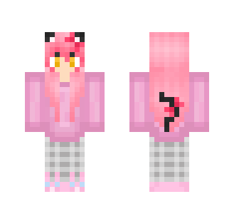 Kawaii Chan in Pajamas - Kawaii Minecraft Skins - image 2