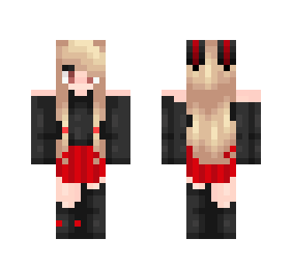 a red bunneh - Female Minecraft Skins - image 2