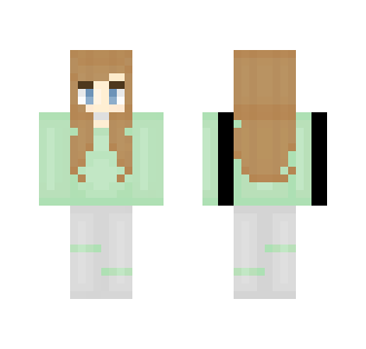 Mint and white - Female Minecraft Skins - image 2