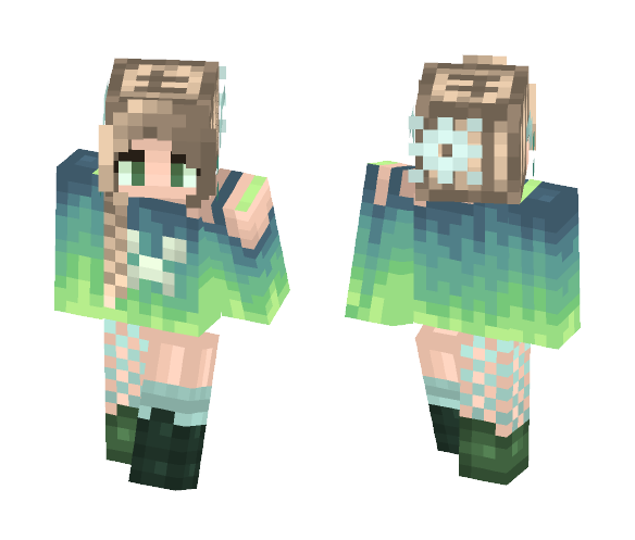 Hypertherma OC - Female Minecraft Skins - image 1
