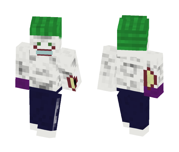 Download Free The Joker (Suicide Squad) Skin for Minecraft image 1 The Joker (Suicide Squad) - Comics Minecraft Skins - image 1