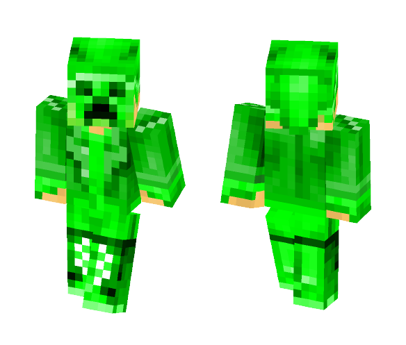 Download Free Green Thing Skin for Minecraft image 1 Green Thing - Other Minecraft Skins - image 1