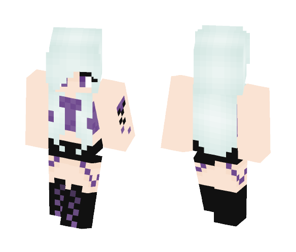 Winter Goth - Female Minecraft Skins - image 1