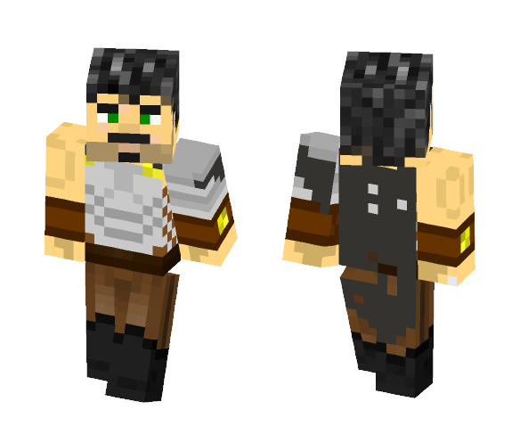 Armored Warrior/Mercenary - Male Minecraft Skins - image 1