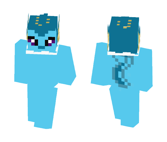 Vaporeon (Edit) - Interchangeable Minecraft Skins - image 1