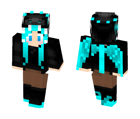Diamond Dragon - Female Minecraft Skins - image 1