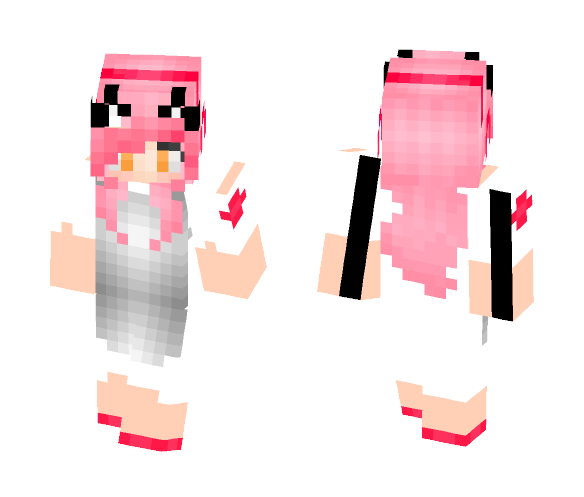 -_- Kawaii~Chan in my fanfic. -_- - Kawaii Minecraft Skins - image 1