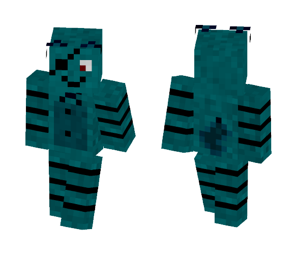 Fexty The Pirate Fox(Fan-made) - Male Minecraft Skins - image 1