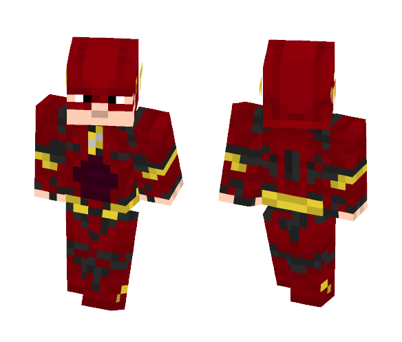 Justice League movie Flash - Male Minecraft Skins - image 1