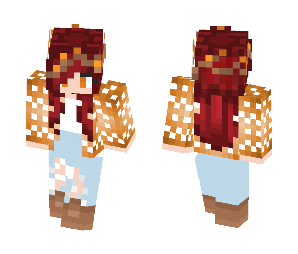 Autumn Girl - Girl Minecraft Skins - image 1