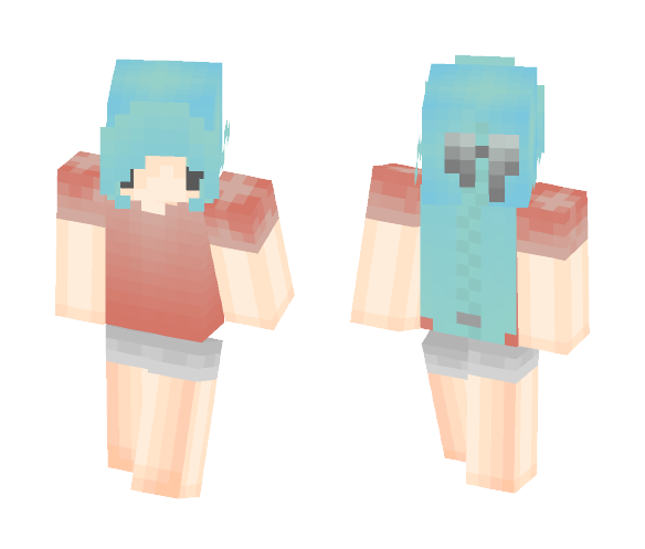 Download Free I'm So Done with Skins xD (im bad) Skin for Minecraft image 1 I'm So Done with Skins xD (im bad) - Female Minecraft Skins - image 1