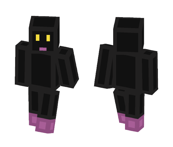 Shadow Kirby/SSB4 Black Palette - Male Minecraft Skins - image 1