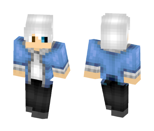 Human Sans (Undertale - Male Minecraft Skins - image 1