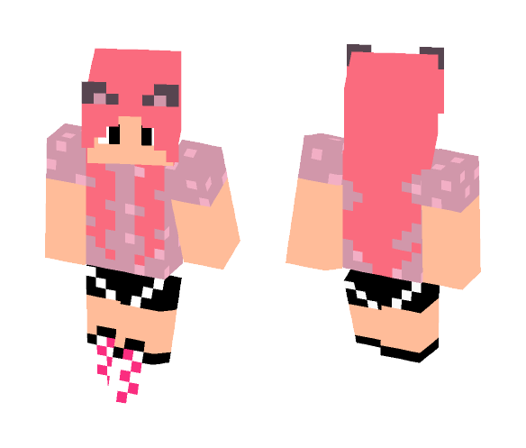 Kitty Girl - Girl Minecraft Skins - image 1