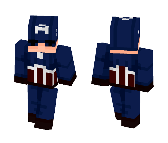 Captain America! - Comics Minecraft Skins - image 1